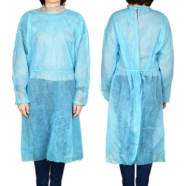 Disposable Non-Woven Protective Gown (10pcs)