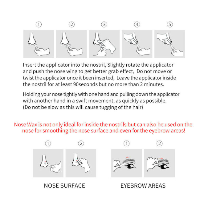 DIY Nose Ear Hair Removal Wax Kit