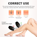 IPL Laser Permanent Hair Removal Handset With Protected Glasses
