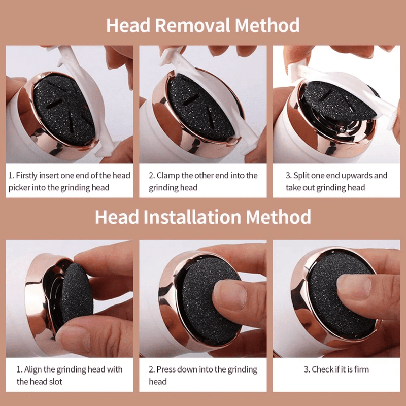 Portable Electric Foot Callus Remover Foot Care Tool
