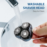 Rechargeable Rotary Shaver Razor