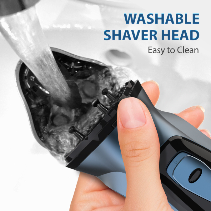 Rechargeable Rotary Shaver Razor