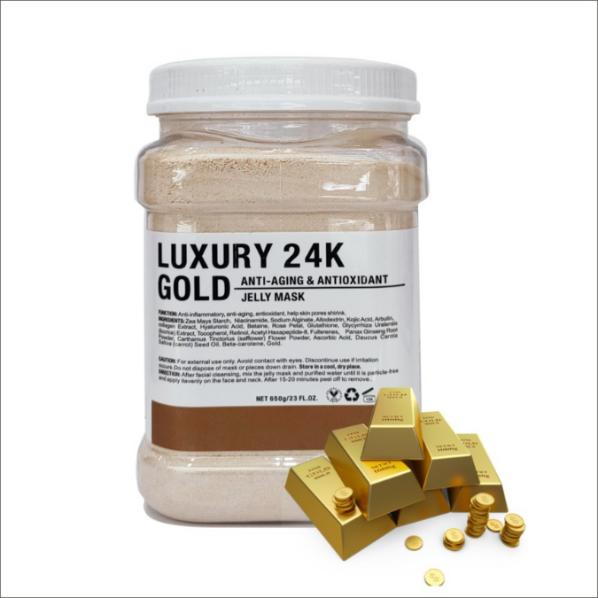 Skinetic Hydro Jelly Mask Powder - Luxury 24k Gold