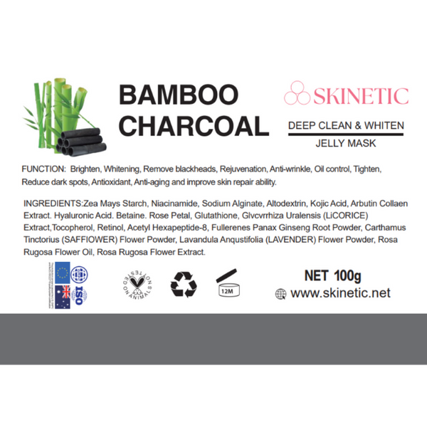 Skinetic-Hydro-Jelly-Mask-Powder-20g-Bamboo-Charcoal