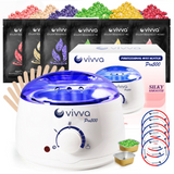 VIVVA Wax Pot Hard Wax Beauty Bundle